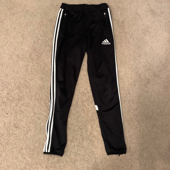 Black adidas track pants - Picture 1 of 3